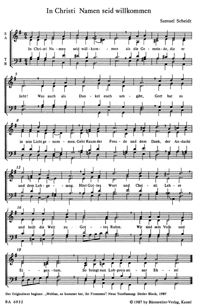 Geistliche Chormusik